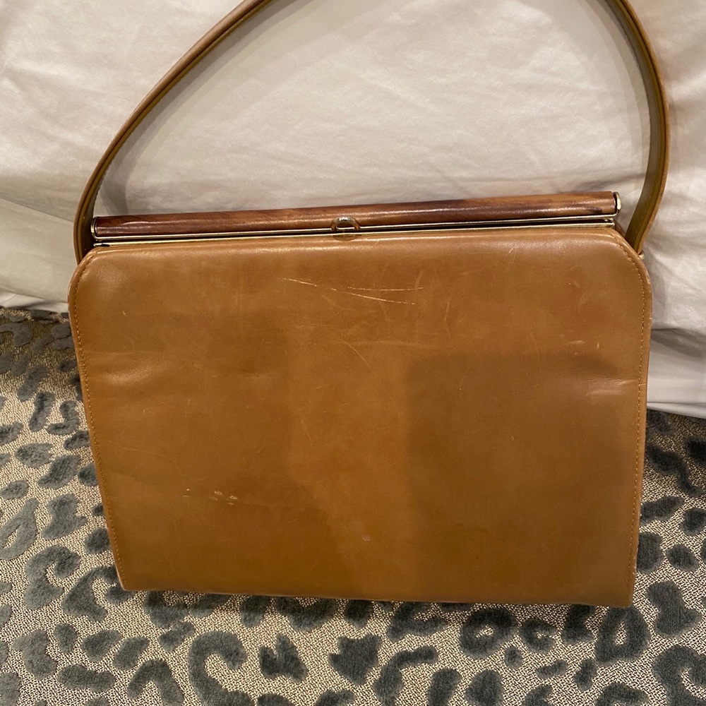 Vintage 1950’s Calfskin leather purse